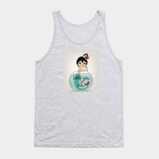 Sad Mermaid Tank Top